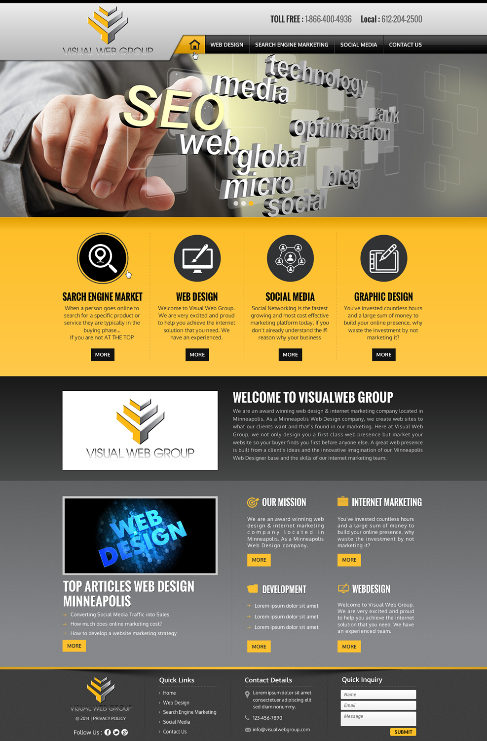 Web Design by Sbss for this project | Design #3150130