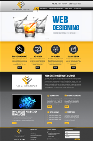 Web Design by Sbss for this project | Design: #3150139