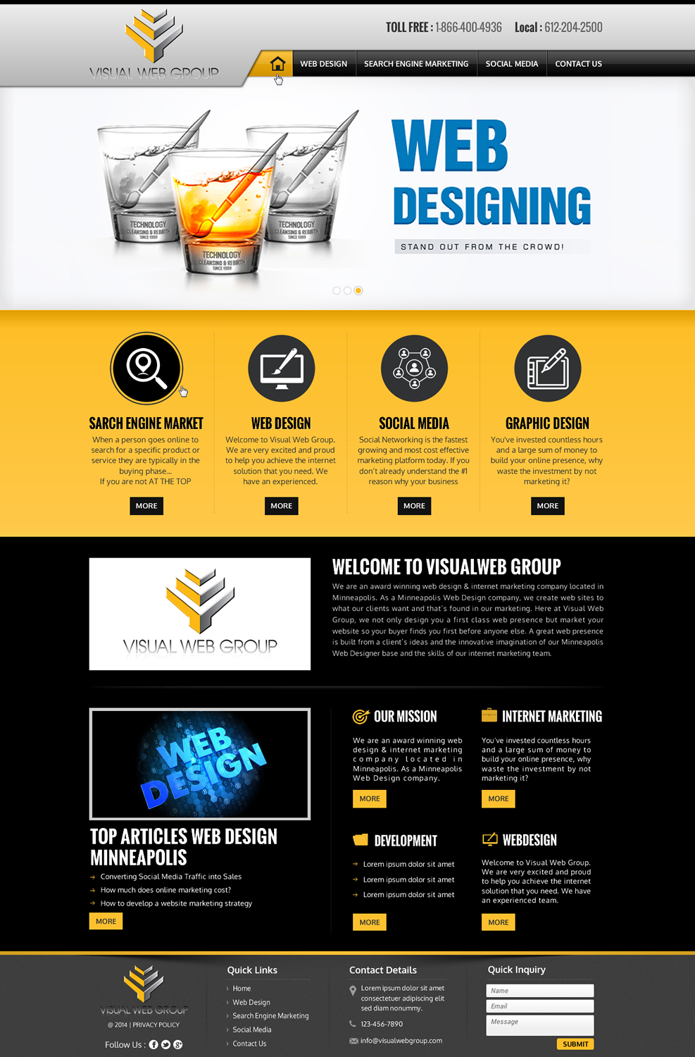 Web Design by Sbss for this project | Design #3150148