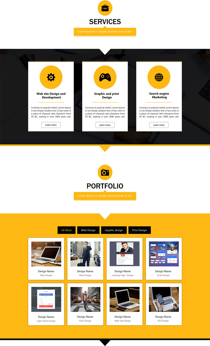 Web Design by Harpreet Singh for this project | Design #3130302