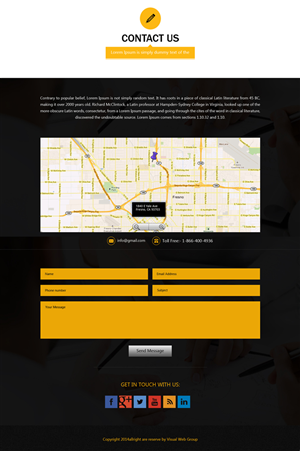 Web Design by Harpreet Singh for this project | Design: #3130306