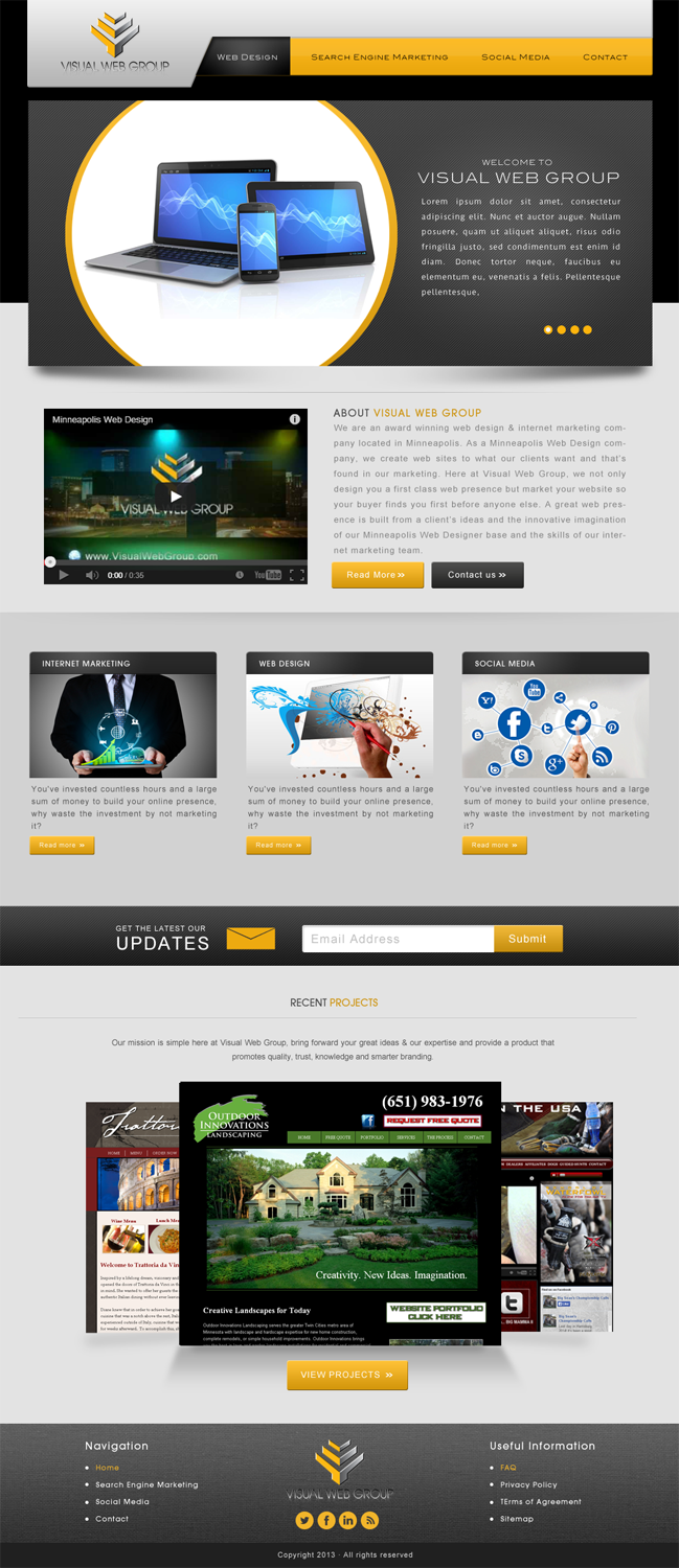 Web Design by JM for this project | Design #3142392