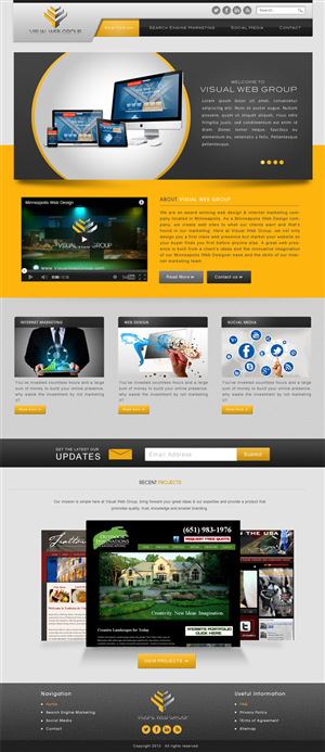 Web Design by JM for this project | Design: #3143620