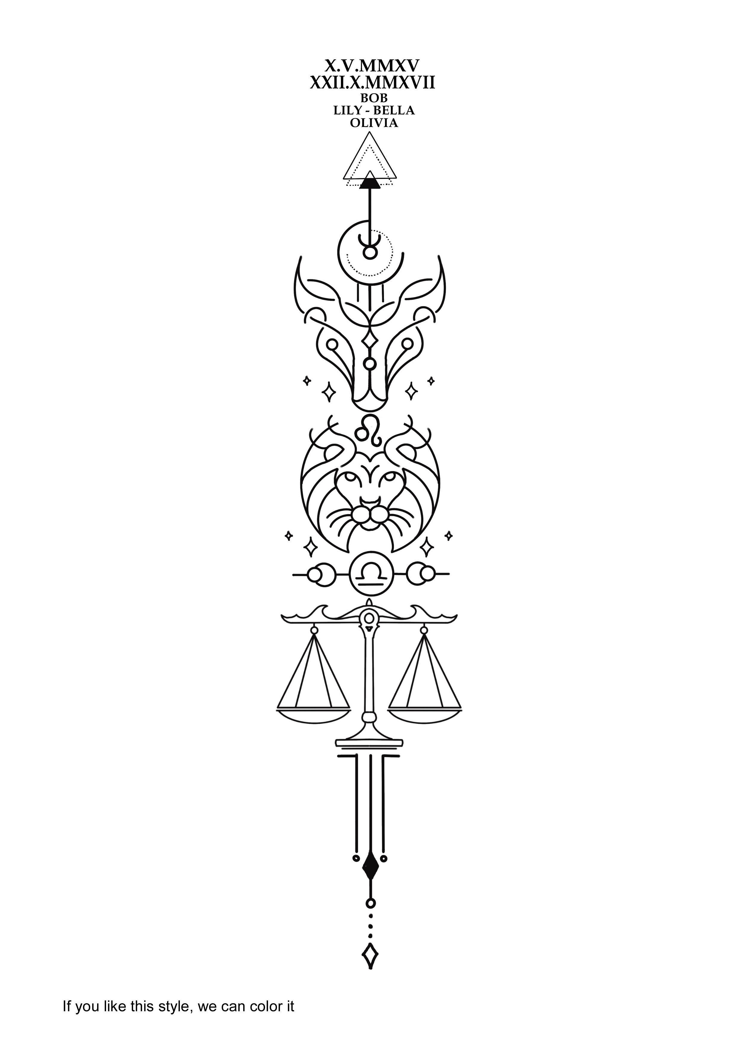 Tattoo Design by KwinArts for this project | Design #30975001