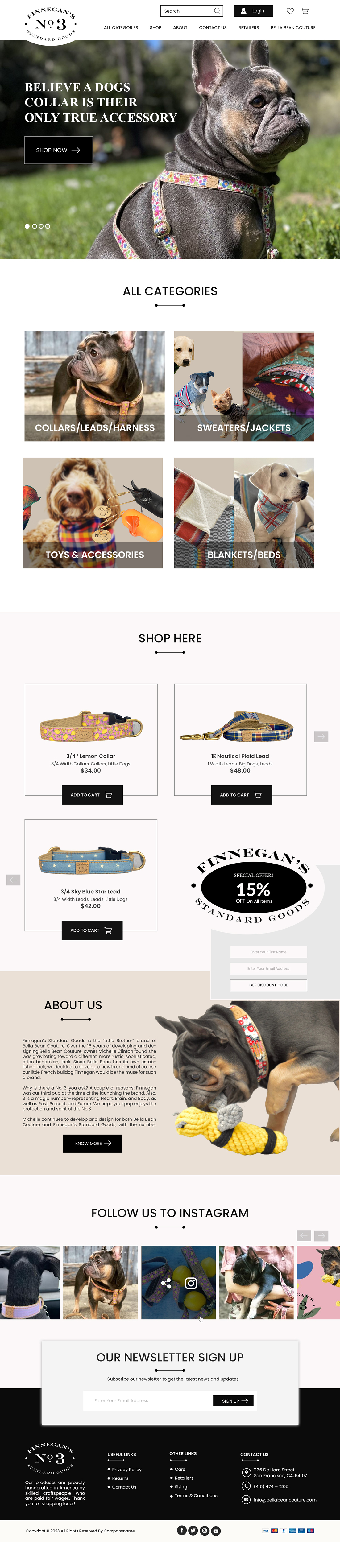 Web Design par Creations Box 2015 pour Bella Bean Couture | Design #30975302