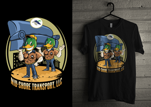 Furniture Delivery/Moving Business looking for a t-shirt back logo design