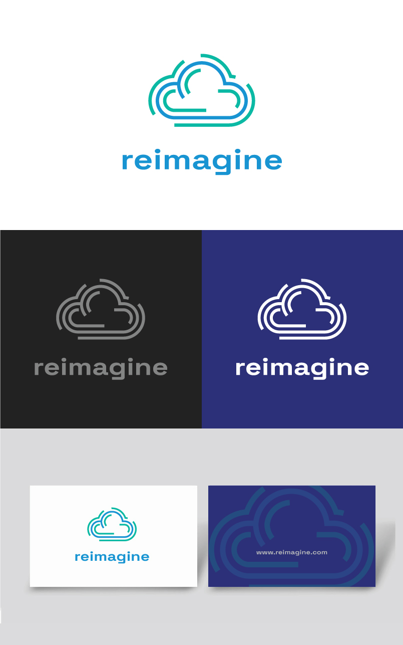 Logo Design by aka_tee for reimagine technology llc | Design #30977200