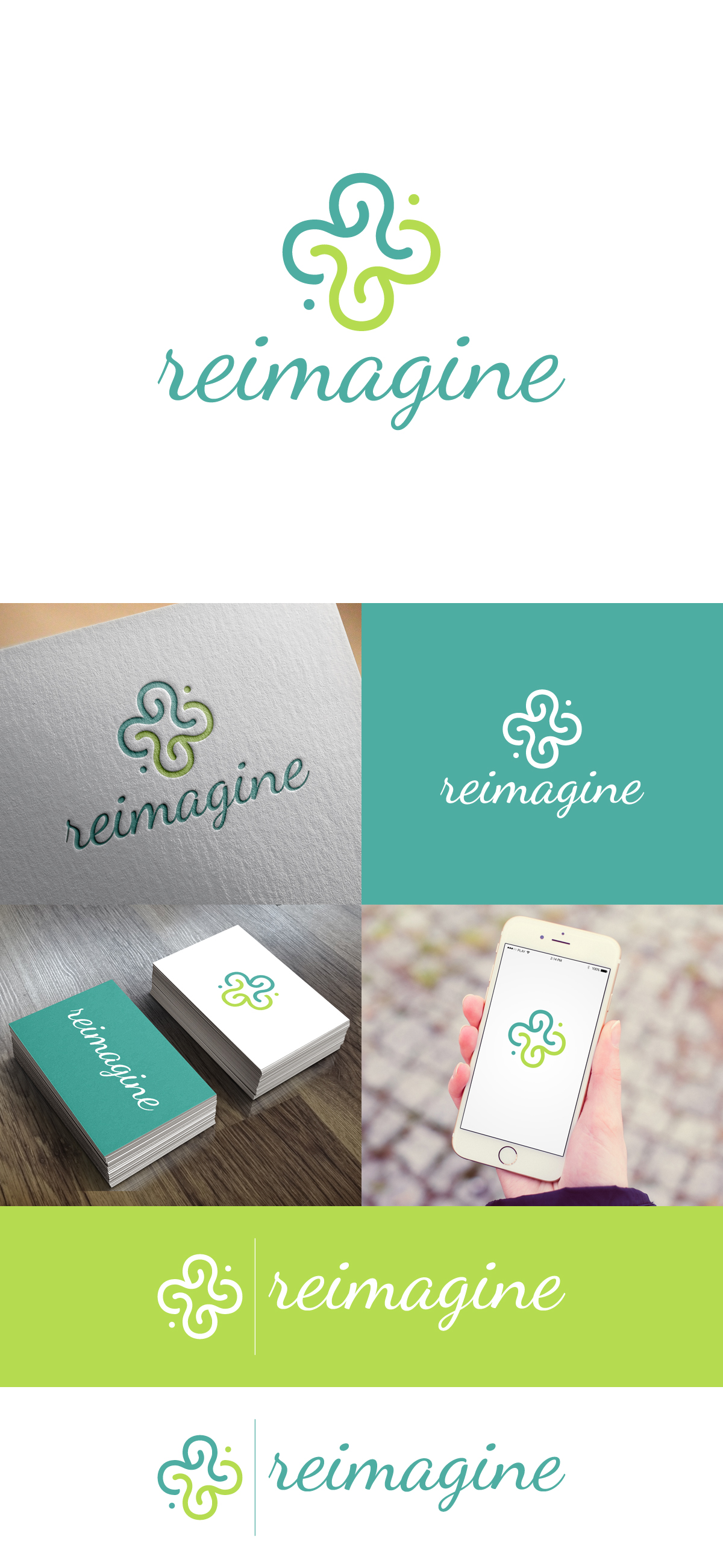 Logo Design by NineOwl for reimagine technology llc | Design #30973140