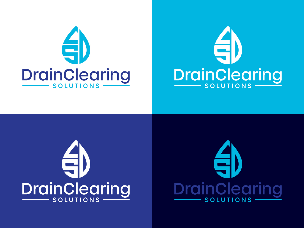 Logo Design by 439 Creations for Drain Clearing Solutions | Design #30973600