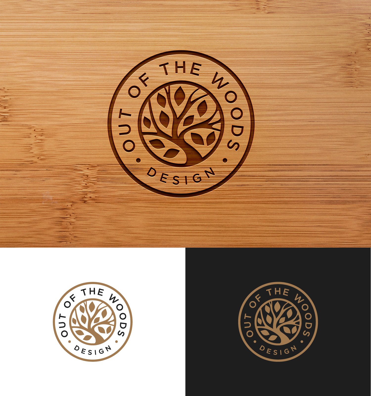 Logo Design by Deejah for Out of the woods design | Design #31004365