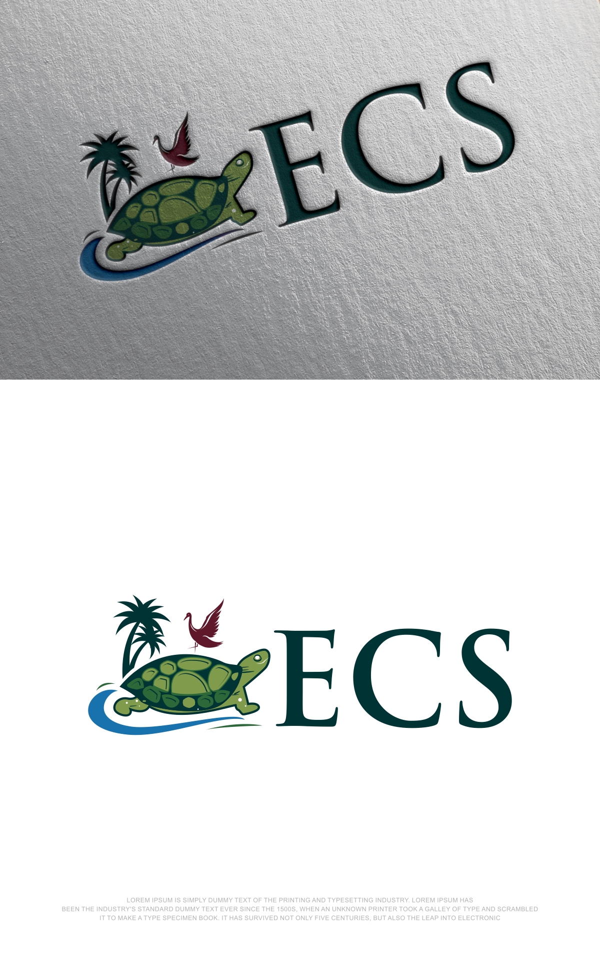 Logo Design by fly  design for ECS | Design #30982091