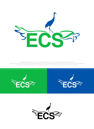Logo Design by fly  design for ECS | Design: #30989609
