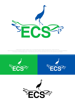 Logo Design by fly  design for ECS | Design: #30989611
