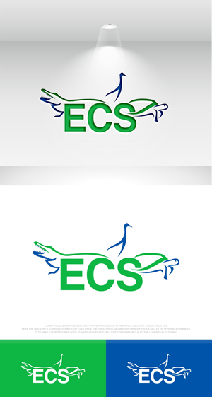 Logo Design by fly  design for ECS | Design: #30994549