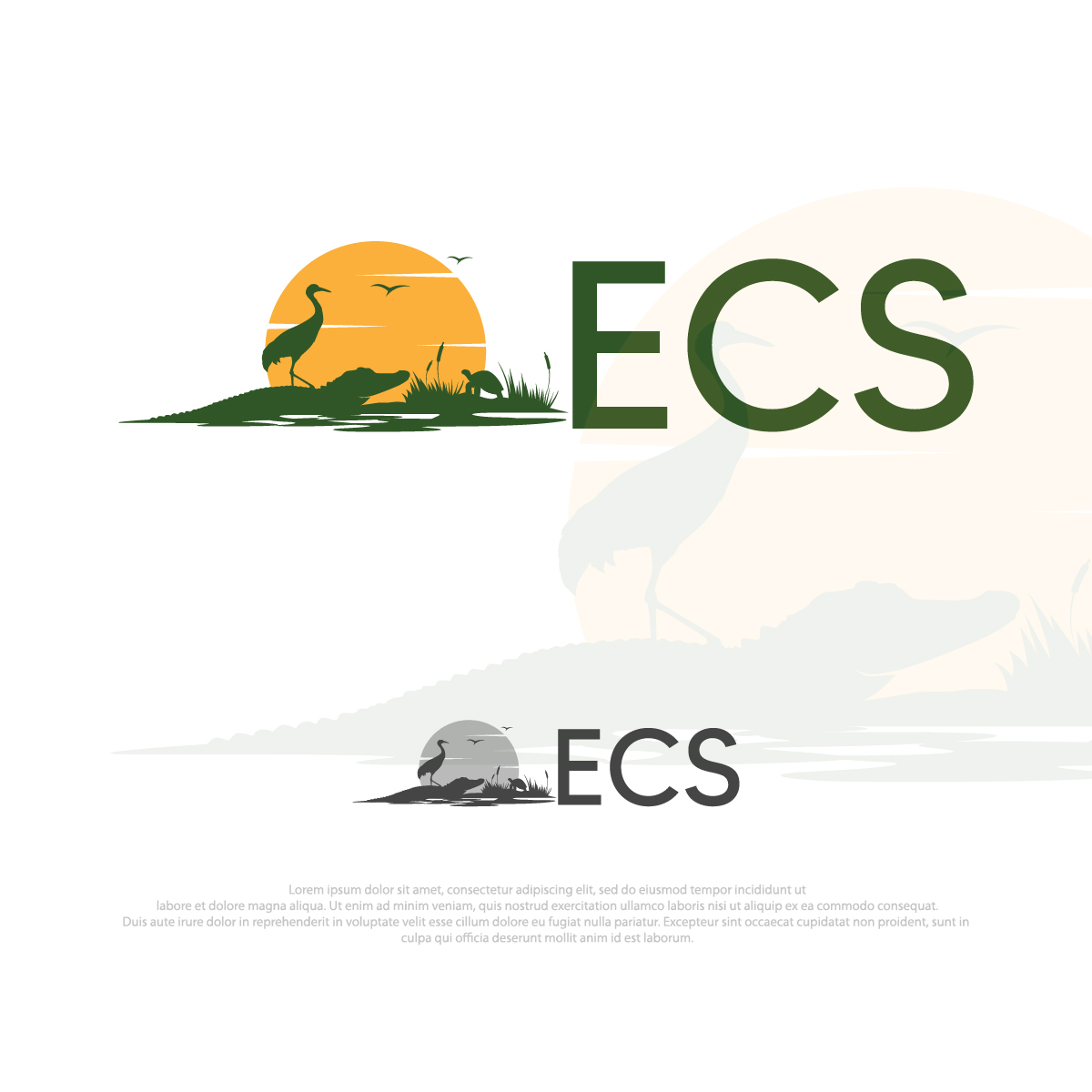Logo Design by DesignLima for ECS | Design #30984931