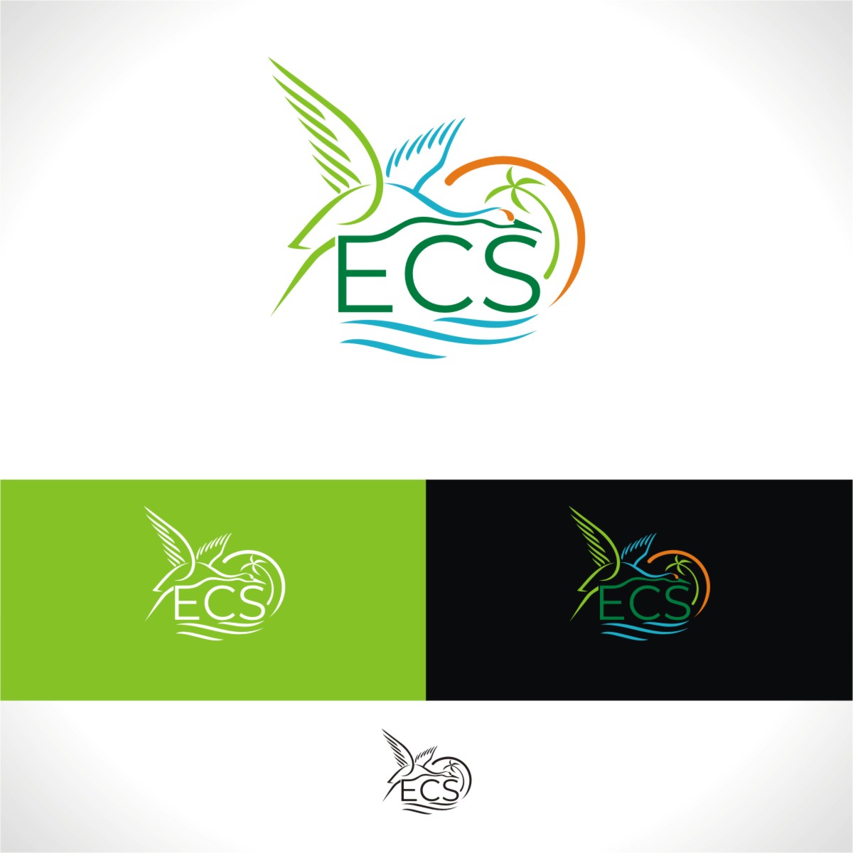 Logo Design by MAhi2014 for ECS | Design #31022896
