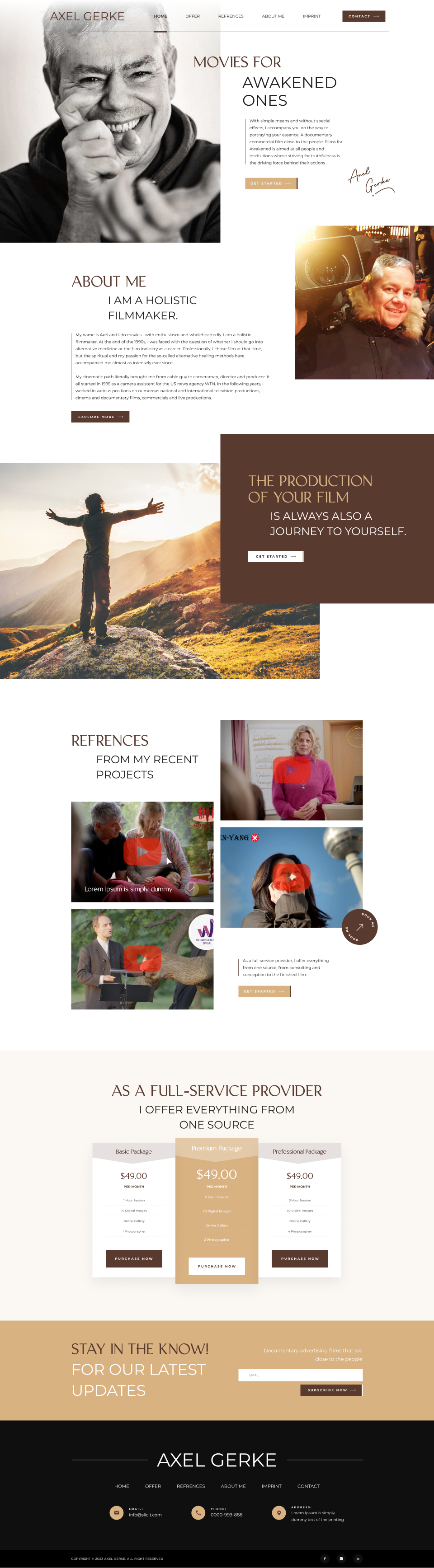 Web Design by Hafsa Fatymah for this project | Design #30997023