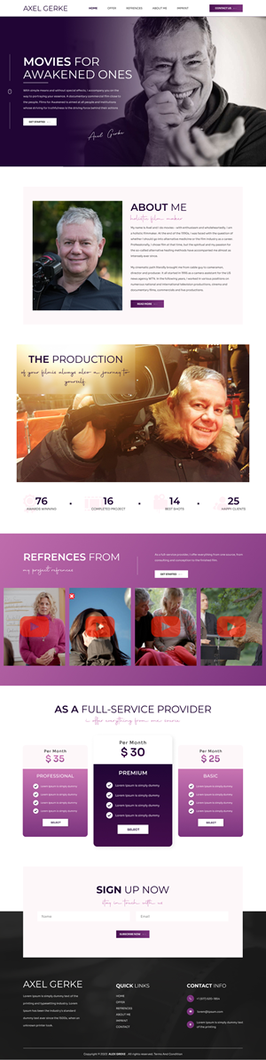 Diseño Web por Hafsa Fatymah para este proyecto | Diseño: #31001728