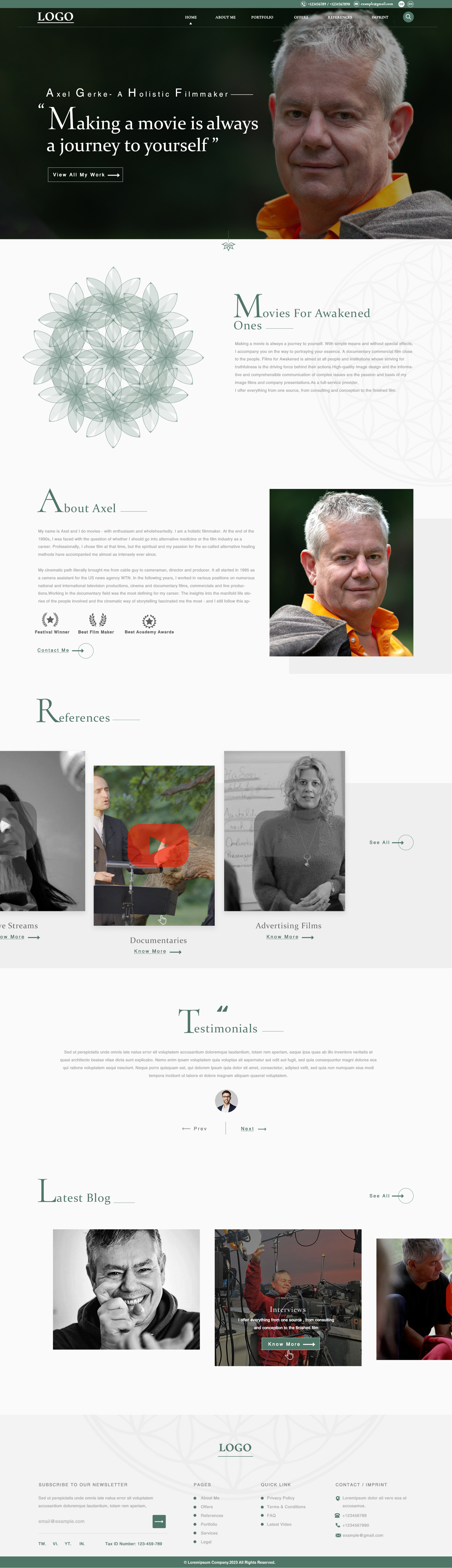 Web Design by PayelB for this project | Design: #31065684