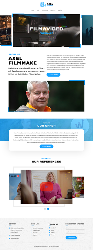 Web Design by pb for this project | Design: #30984215