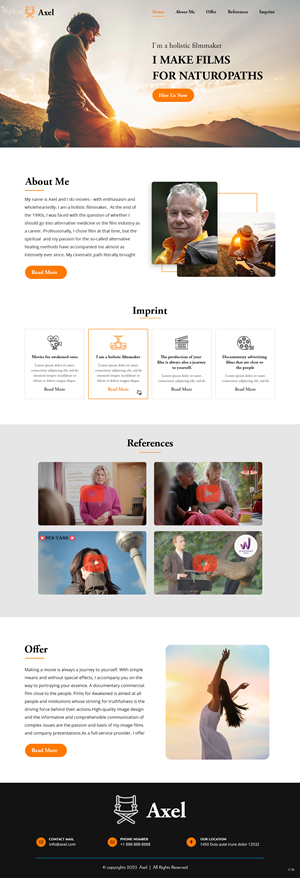 Web Design by pb for this project | Design: #30984221
