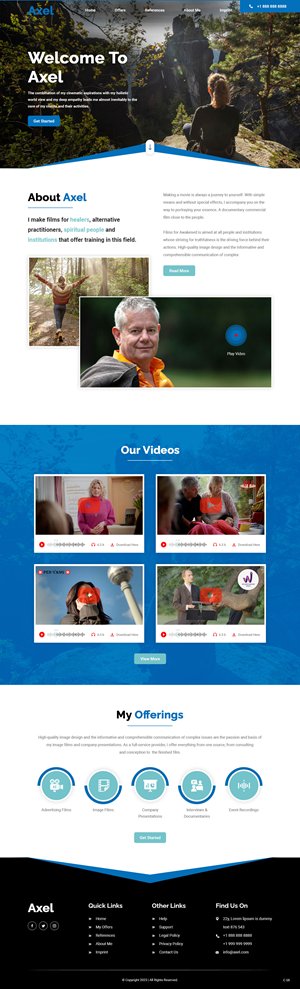 Web Design by pb for this project | Design: #30984238