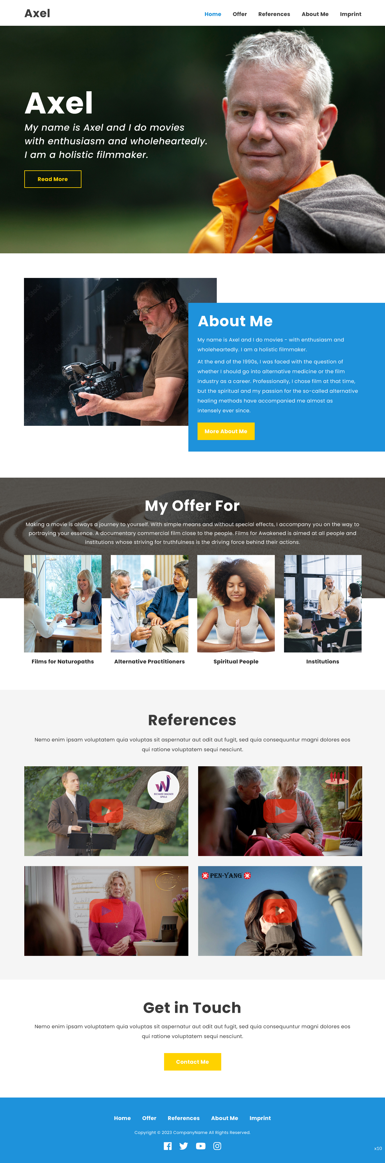 Web Design by pb for this project | Design #30992156