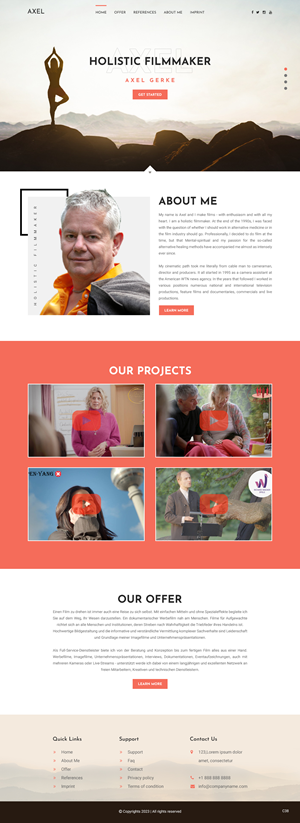 Web Design by pb for this project | Design: #31005731