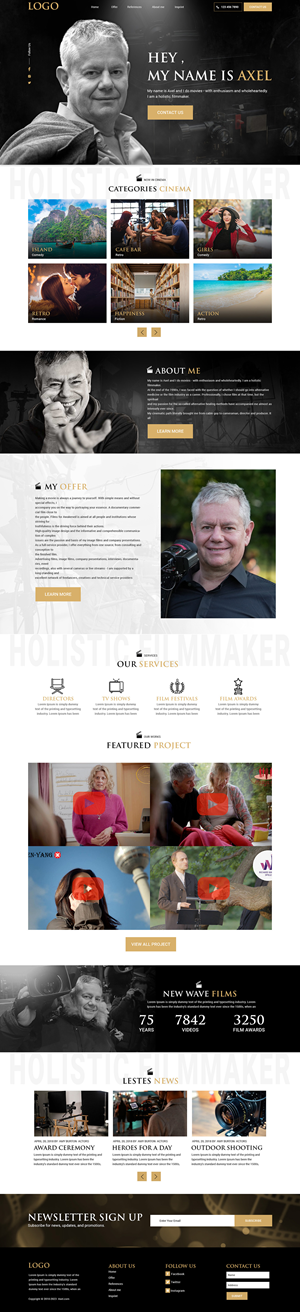 Web Design by creative.bugs for this project | Design: #30989627
