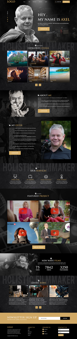 Web Design by creative.bugs for this project | Design: #30989628