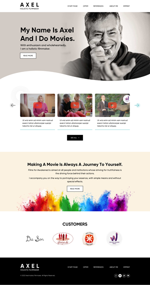 Web Design by Creative Design for this project | Design: #31039896