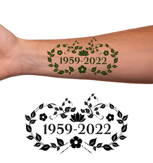 A tatto for the forearm