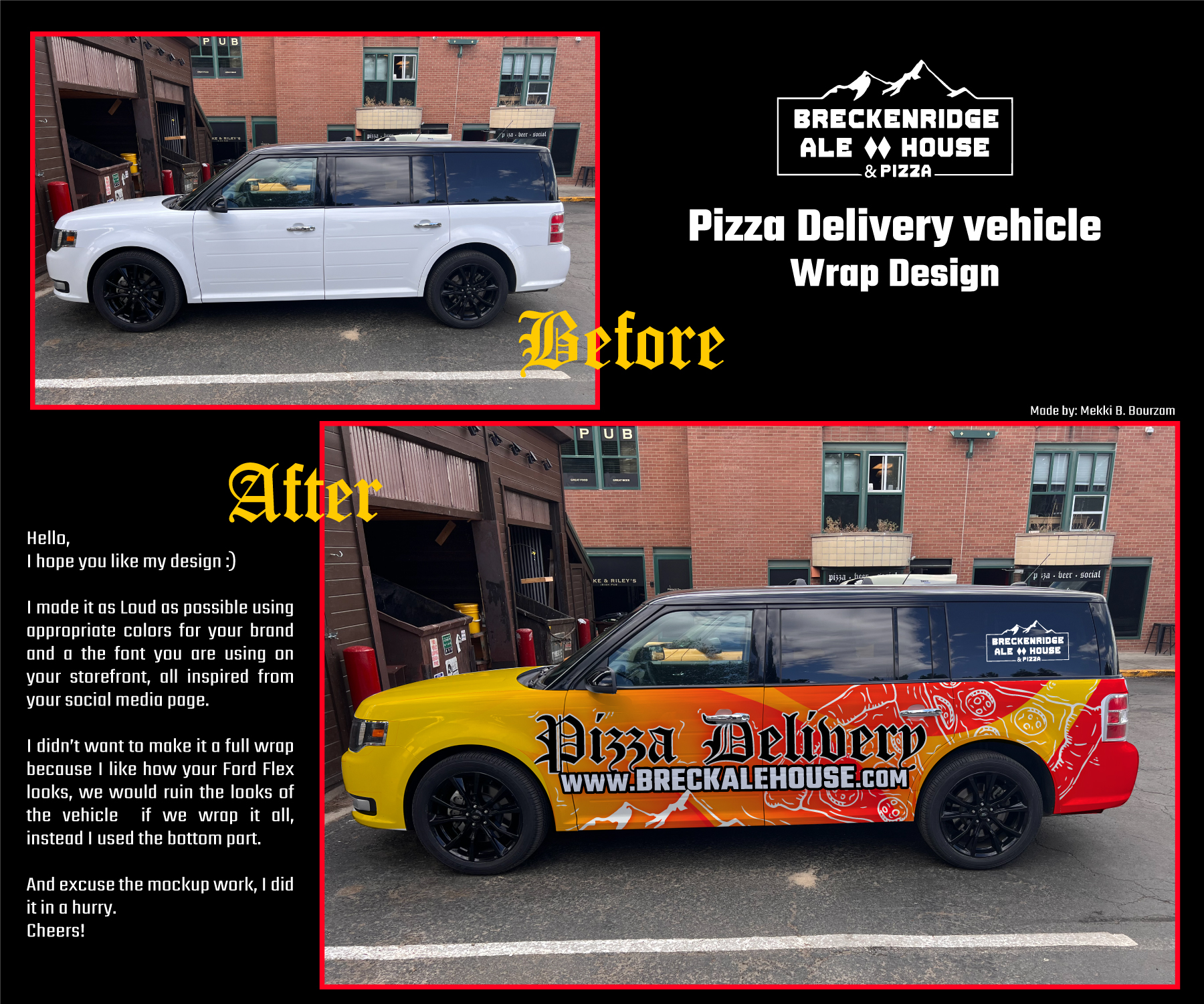 Car Wrap Design by AurinkoBranding for this project | Design #31004543