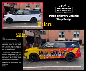 Car Wrap Design by AurinkoBranding