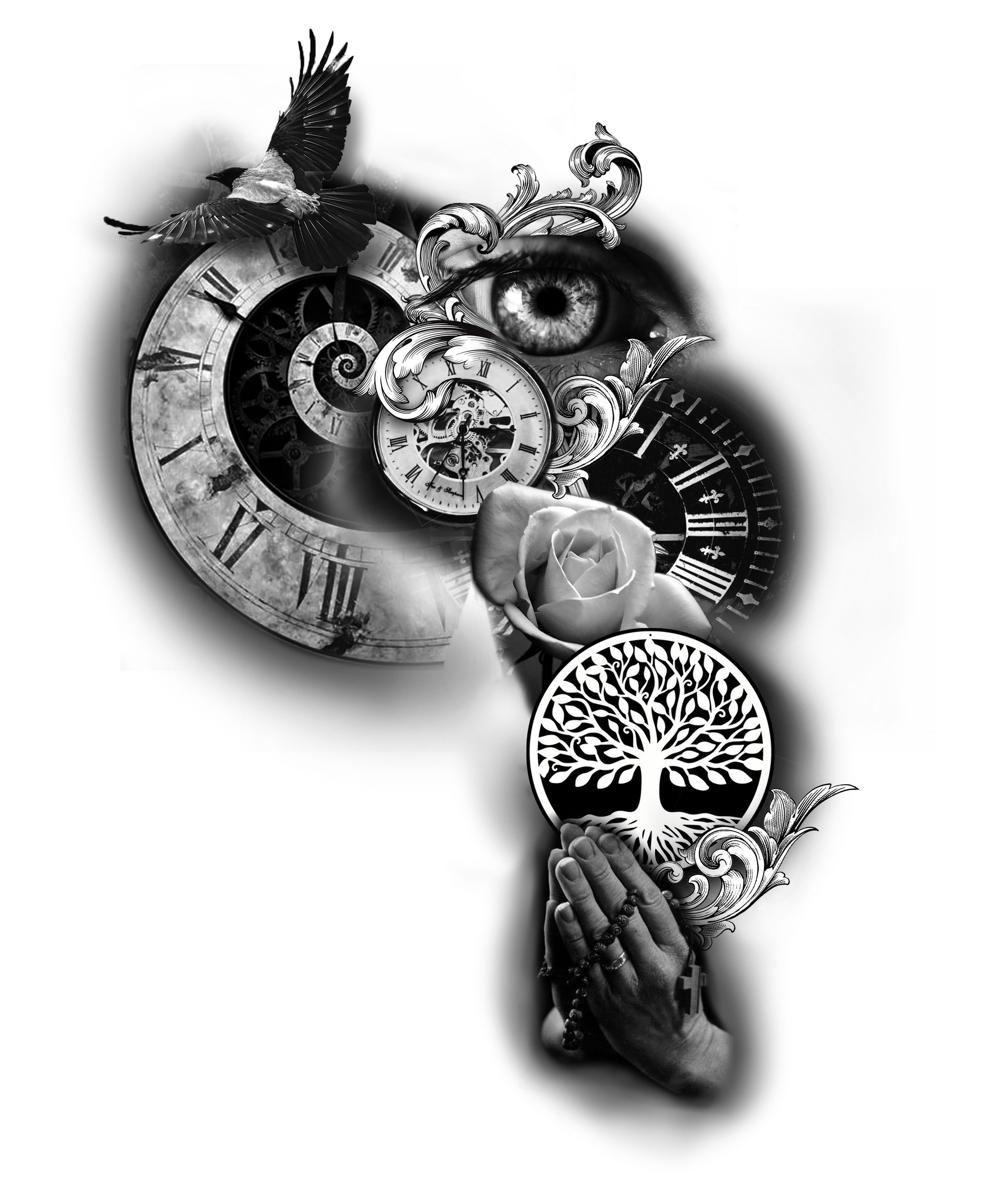 Tattoo Design by Carolina_SArt for this project | Design #31024822