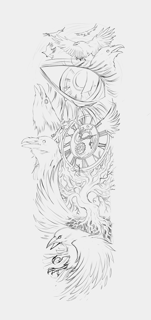 Tattoo Design by ELAMANTS