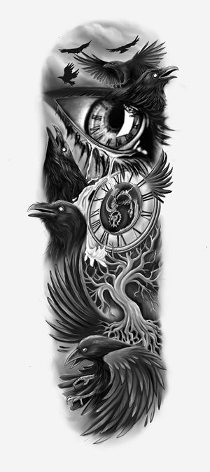 Tattoo Design by ELAMANTS for this project | Design: #31037631
