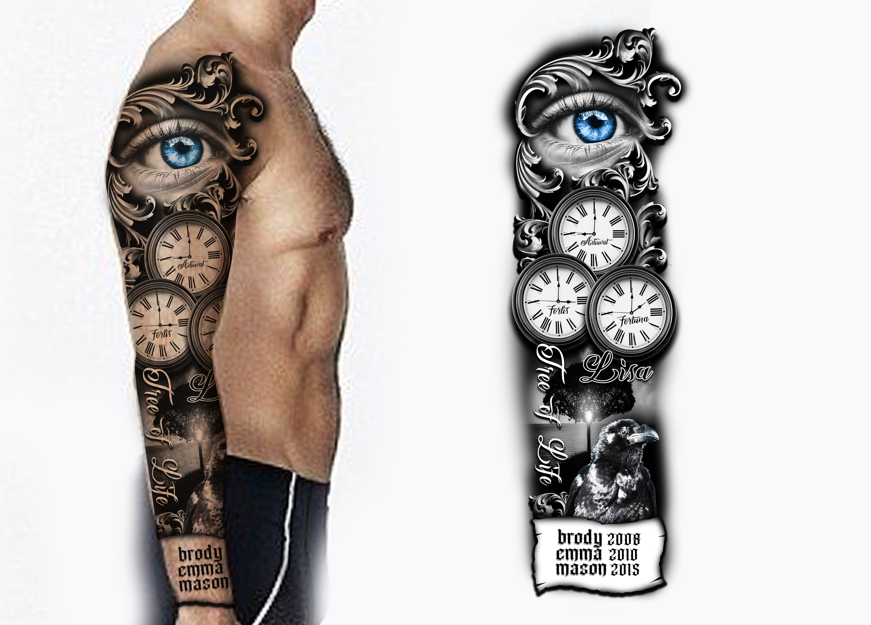 Tattoo Design by JKIANN08 for this project | Design #30981623