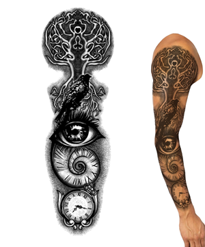 Tattoo Design by Rawpis