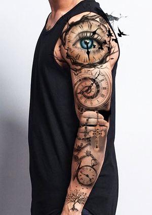Tattoo design for Right Shoulder blade down right arm to wrisr
