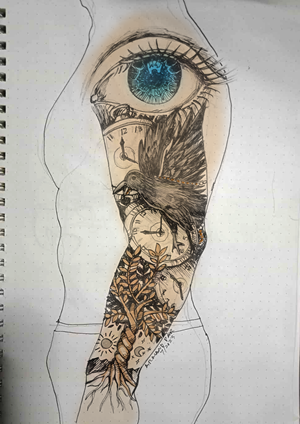Tattoo Design by GliderGraphx for this project | Design #31004827