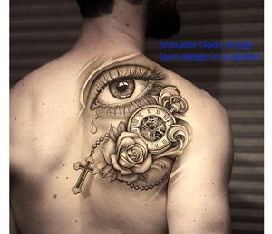 Tattoo Design by Jezzus for this project | Design: #30987257