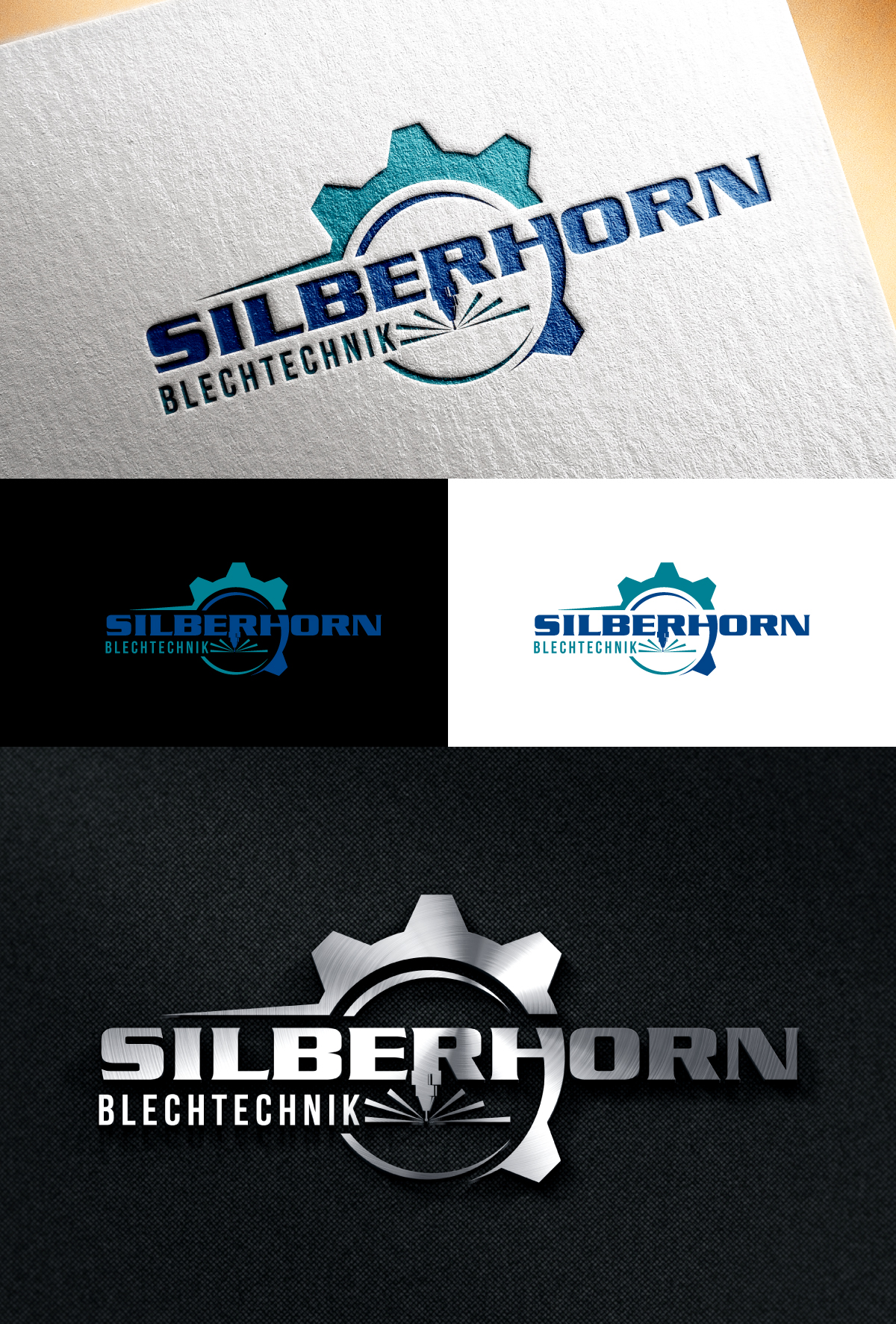 Logo Design by step forward 2 for Silberhorn Blechtechnik GmbH | Design #30980018