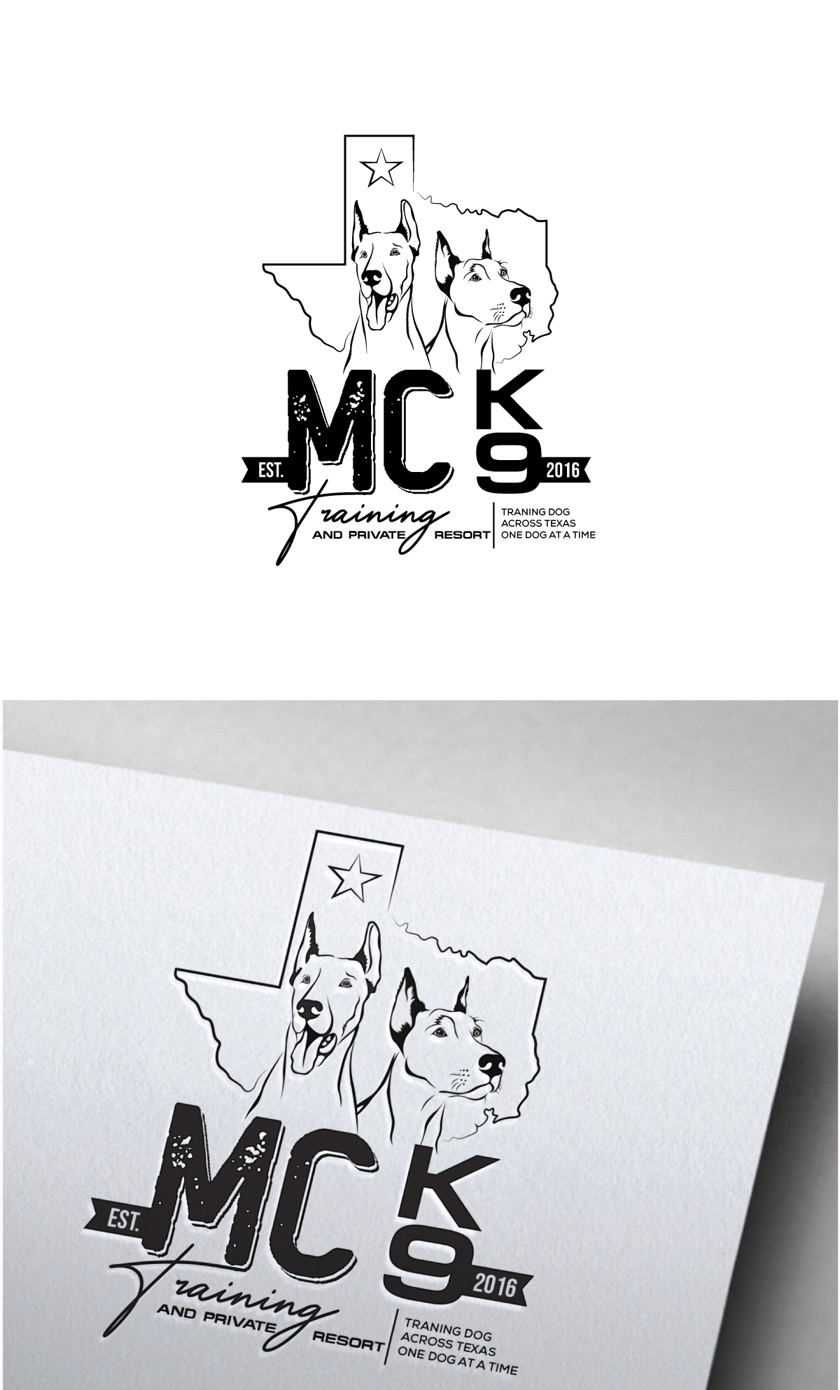 Logo Design by Om Namah Shivay for MC K9 Training | Design #30997761