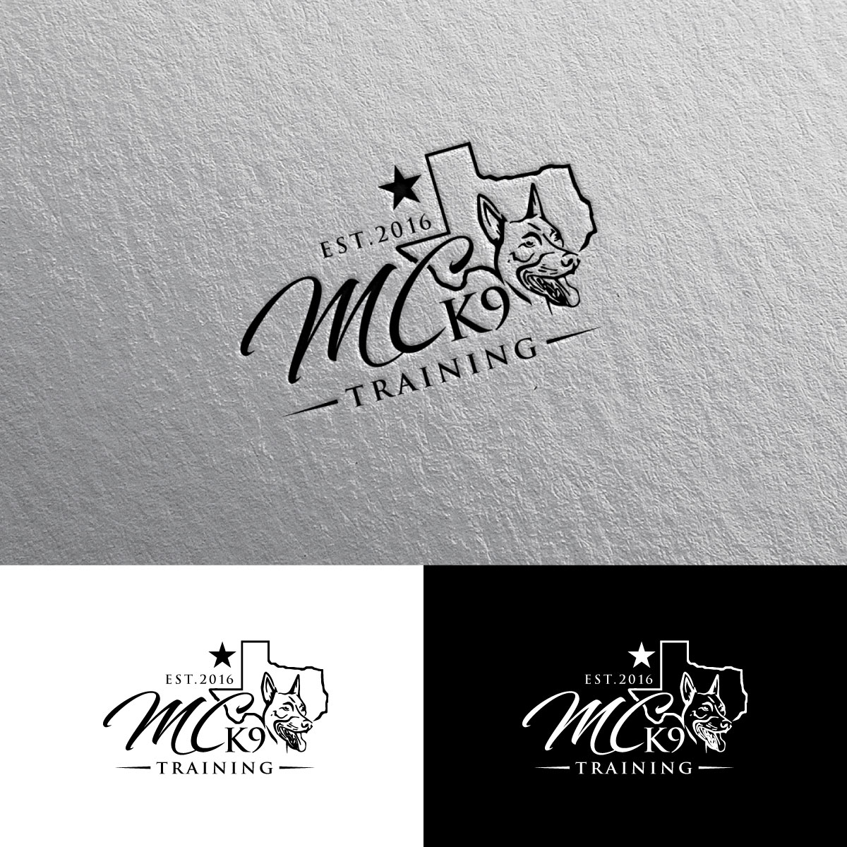 Logo Design by chris Ray for MC K9 Training | Design #30987435