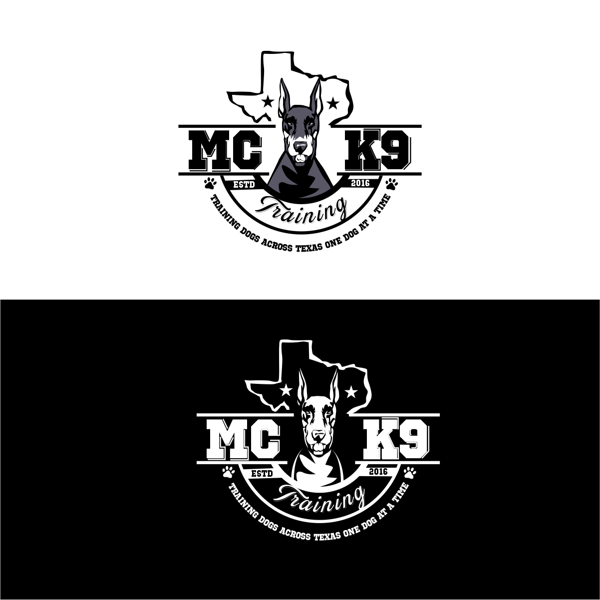 Logo Design by creative.bugs for MC K9 Training | Design #31009439