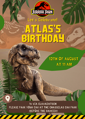 BIRTHDAY PARTY FLYER FOR MY SON