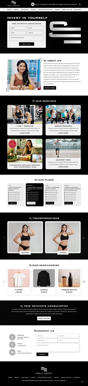 Web Design by pb for this project | Design: #30998967