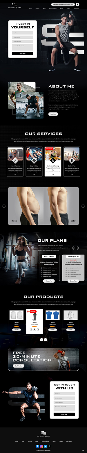 Web Design by pb for this project | Design: #30998968