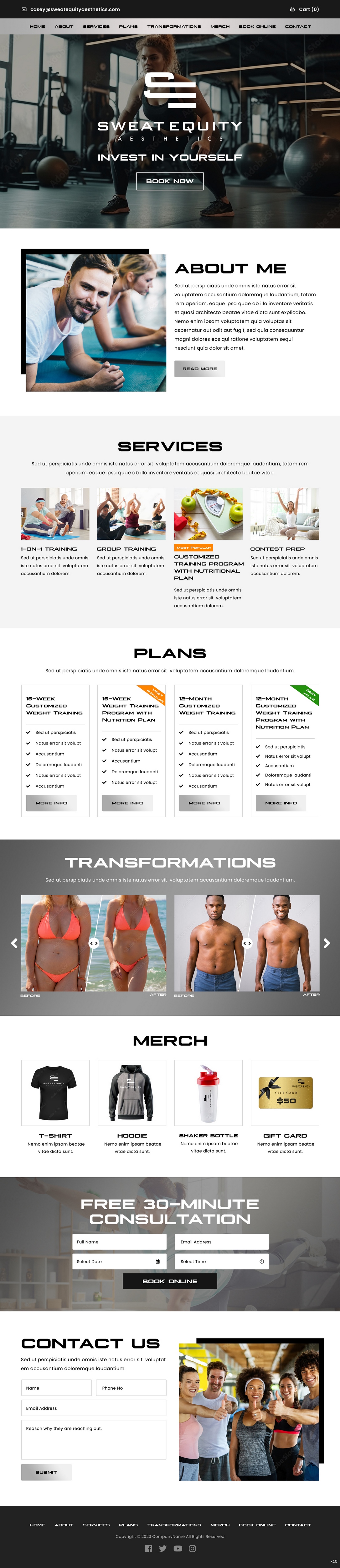 Web Design by pb for this project | Design #30998979